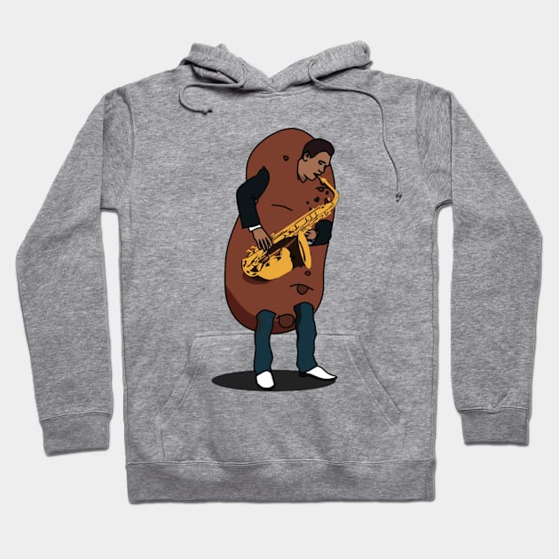 Edgar Potato Hoodie by earbito